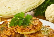 Kohlkoteletts mit Grieß - ein nützliches Rezept