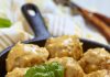 Albóndigas con arroz en una sartén: una receta rápida